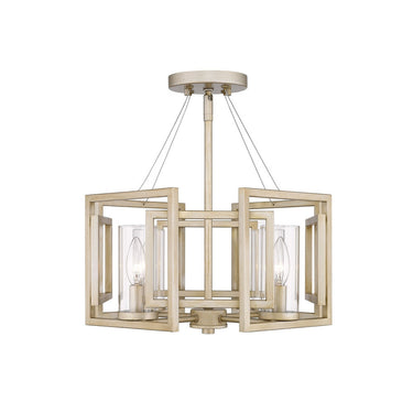Golden Lighting 6068-SF Marco Semi-Flush (Convertible) - Crescent Harbor