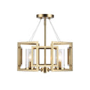 Golden Lighting 6068-SF Marco Semi-Flush (Convertible) - Crescent Harbor