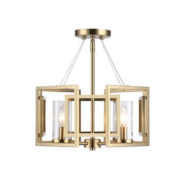Golden Lighting 6068-SF Marco Semi-Flush (Convertible) - Crescent Harbor