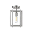 Golden Lighting 6070-1SF Tribeca Semi-Flush - Damp - Crescent Harbor