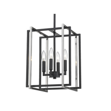 Golden Lighting 6070-4 Tribeca 4 Light Chandelier - Crescent Harbor