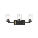 Golden Lighting 6070-BA3 3-Light Bath Vanity - Crescent Harbor