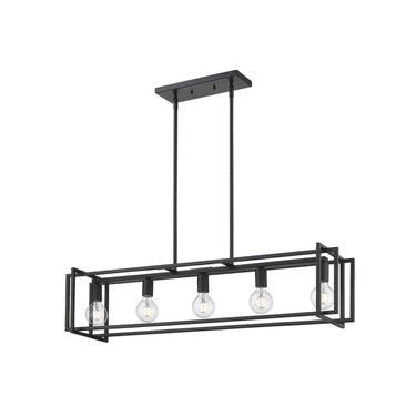 Golden Lighting 6070-LP Tribeca Linear Pendant - Crescent Harbor