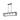 Golden Lighting 6070-LP Tribeca Linear Pendant - Crescent Harbor