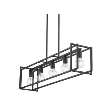 Golden Lighting 6070-LP Tribeca Linear Pendant - Crescent Harbor