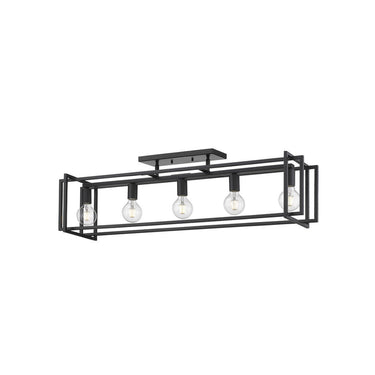 Golden Lighting 6070-LP Tribeca Linear Pendant - Crescent Harbor