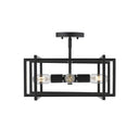 Golden Lighting 6070-SF Tribeca 4 Light Semi-Flush - Crescent Harbor