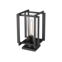 Golden Lighting 6071-OPR NB-CLR 1 Light Outdoor Pier Mount - Crescent Harbor
