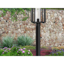 Golden Lighting 6071-OPST NB-CLR 1 Light Outdoor Post Light - Crescent Harbor