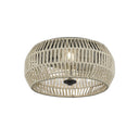 Golden Lighting 6073-OFM NB-SS Flush Mount - Outdoor - Crescent Harbor