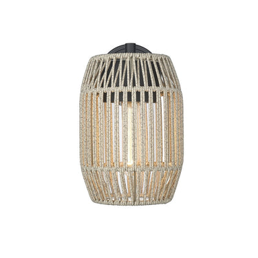 Golden Lighting 6073-OWM NB-SS Large Wall Sconce - Outdoor - Crescent Harbor