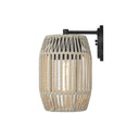 Golden Lighting 6073-OWM NB-SS Large Wall Sconce - Outdoor - Crescent Harbor