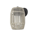 Golden Lighting 6073-OWM NB-SS Large Wall Sconce - Outdoor - Crescent Harbor