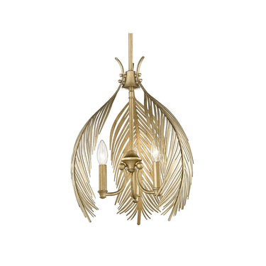 Golden Lighting 6930-3P VFG 3-Light Pendant - Crescent Harbor