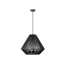 Golden Lighting 6937-O3P NB-MBW 3-Light Outdoor Pendant - Crescent Harbor