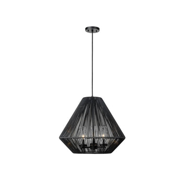 Golden Lighting 6937-O3P NB-MBW 3-Light Outdoor Pendant - Crescent Harbor