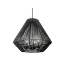 Golden Lighting 6937-O3P NB-MBW 3-Light Outdoor Pendant - Crescent Harbor