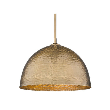 Golden Lighting 6950-L MBS Shepard Large Pendant in Modern Brass - Crescent Harbor