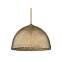 Golden Lighting 6950-L MBS Shepard Large Pendant in Modern Brass - Crescent Harbor