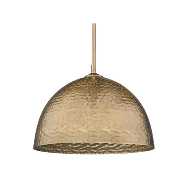 Golden Lighting 6950-L MBS Shepard Large Pendant in Modern Brass - Crescent Harbor