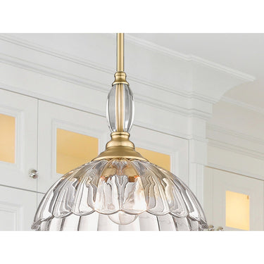 Golden Lighting 6952-M 1 Light Pendant - Crescent Harbor