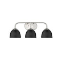 Golden Lighting 6956-BA3 Zoey 3 Light Bath Vanity - Crescent Harbor