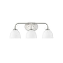 Golden Lighting 6956-BA3 Zoey 3 Light Bath Vanity - Crescent Harbor