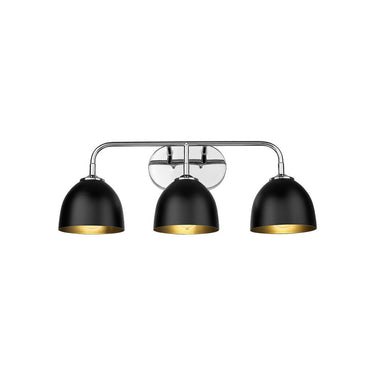 Golden Lighting 6956-BA3 Zoey 3 Light Bath Vanity - Crescent Harbor