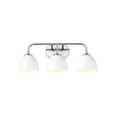 Golden Lighting 6956-BA3 Zoey 3 Light Bath Vanity - Crescent Harbor
