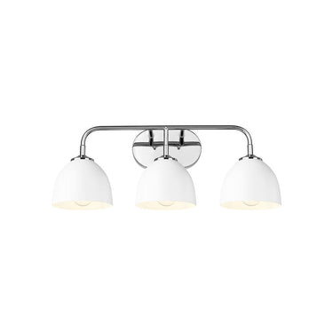 Golden Lighting 6956-BA3 Zoey 3 Light Bath Vanity - Crescent Harbor