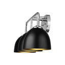 Golden Lighting 6956-BA3 Zoey 3 Light Bath Vanity - Crescent Harbor