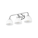 Golden Lighting 6956-BA3 Zoey 3 Light Bath Vanity - Crescent Harbor