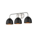 Golden Lighting 6956-BA3 Zoey 3 Light Bath Vanity - Crescent Harbor