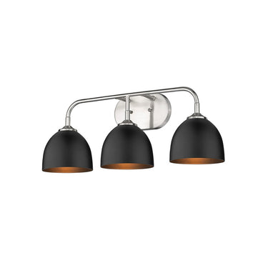 Golden Lighting 6956-BA3 Zoey 3 Light Bath Vanity - Crescent Harbor