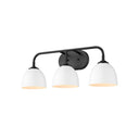 Golden Lighting 6956-BA3 Zoey 3 Light Bath Vanity - Crescent Harbor