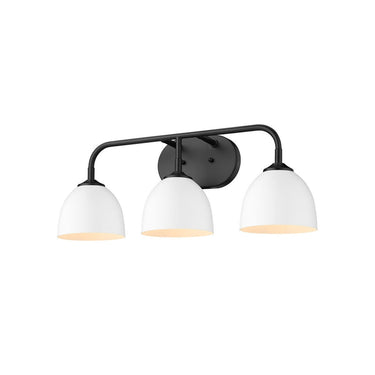 Golden Lighting 6956-BA3 Zoey 3 Light Bath Vanity - Crescent Harbor