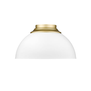 Golden Lighting 6956-FM Zoey Flush Mount - Crescent Harbor