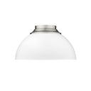 Golden Lighting 6956-FM Zoey Flush Mount - Crescent Harbor