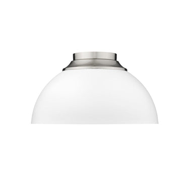Golden Lighting 6956-FM Zoey Flush Mount - Crescent Harbor