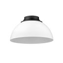 Golden Lighting 6956-FM Zoey Flush Mount - Crescent Harbor