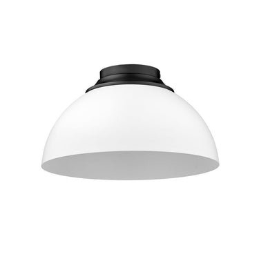 Golden Lighting 6956-FM Zoey Flush Mount - Crescent Harbor