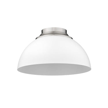 Golden Lighting 6956-FM Zoey Flush Mount - Crescent Harbor