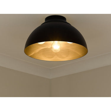 Golden Lighting 6956-FM Zoey Flush Mount - Crescent Harbor