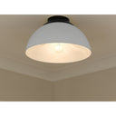 Golden Lighting 6956-FM Zoey Flush Mount - Crescent Harbor