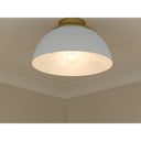 Golden Lighting 6956-FM Zoey Flush Mount - Crescent Harbor