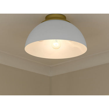Golden Lighting 6956-FM Zoey Flush Mount - Crescent Harbor