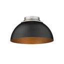 Golden Lighting 6956-FM Zoey Flush Mount - Crescent Harbor
