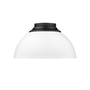 Golden Lighting 6956-FM Zoey Flush Mount - Crescent Harbor