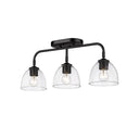 Golden Lighting 6958-3SF Roxie 3 Light Semi-Flush - Crescent Harbor