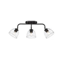 Golden Lighting 6958-3SF Roxie 3 Light Semi-Flush - Crescent Harbor